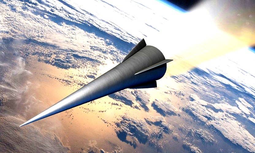 perfect winged cone-shape hypersonic vehicle